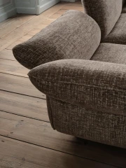 Paraggi 2-seater with chaise longue left