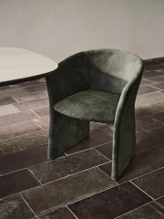 Volterra dining chair with armrest