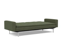Dublexo Chrome Sofa Bed With Arms