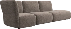 Paraggi sofa with lounging unit left