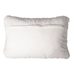 Bouclé heavy cushion
