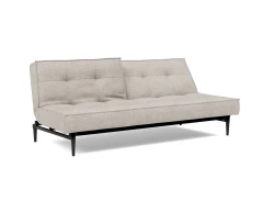 Splitback Styletto Sofa Bed Black Wood