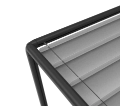 Laze cabana textile roof