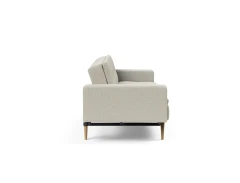 Dublexo Styletto Sofa Bed Light Wood With Arms