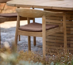Majestic armchair, stackable
