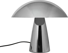 Nest table lamp metal/fabric