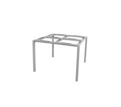 Pure dining table base, 100x100 cm
