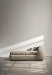 Linen washed spilvens