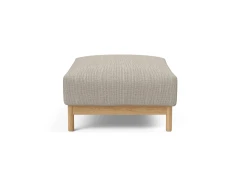 Malloy Wood Ottoman