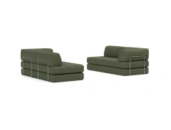 CozyPad Sofa Bed L-Shape with arm