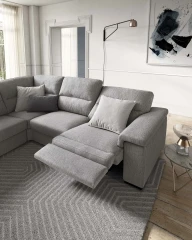 Jaro — Sofa with high backrest and relax mechanism.