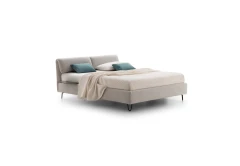 Klizia — Bed with a foldable and adjustable headboard and customizable bed frame.