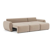 Norum Sofa Bed Chaise With Curve Arms
