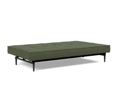 Splitback Styletto Sofa Bed Black Wood