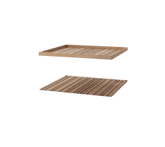Level coffee table large table top set (2 pcs.)