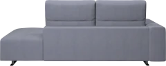 Hampton sofa with adjustable back and lounging unit left side