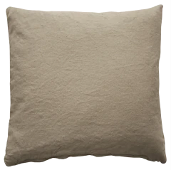 Linen washed spilvens
