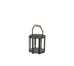 Lightlux lantern w/teak handle mini