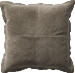Suede cushion