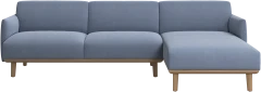 Aarhus sofa with chaise longue right