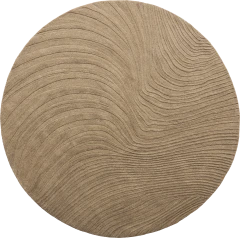 Furrow rug