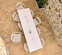 Bliss armchair, stackable