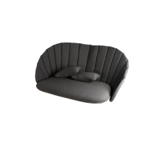 Peacock 2-seater sofa cushion set