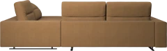 Hampton corner sofa with adjustable back and lounging unit