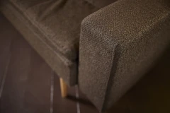 Dublexo Styletto Sofa Bed Light Wood With Arms