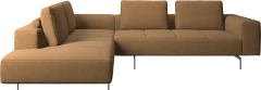 Amsterdam corner sofa with lounging unit