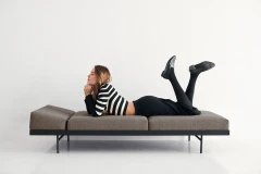 Puri Daybed With Walnut Table