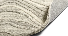 Furrow rug