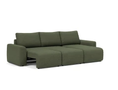Norum Sofa Bed Chaise With Chunky Arms