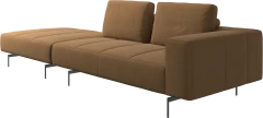 Amsterdam sofa with footstool on left side