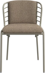 Cancún dining chair with cushion