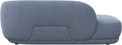 Bolzano, chaise longue sofa right