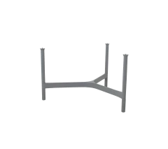 Twist coffee table base large