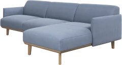 Aarhus sofa with chaise longue right