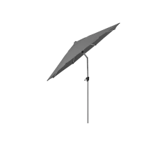 Sunshade parasol w/tilt system, dia. 3 m