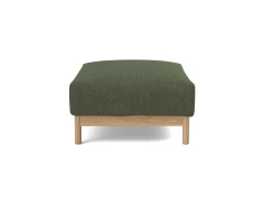 Malloy Wood Ottoman