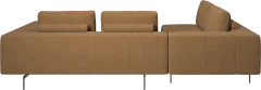 Amsterdam corner sofa with lounging unit