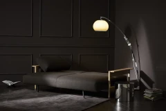 Malloy Wood Sofa Bed