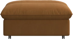 Southampton pouffe on wheels with storage