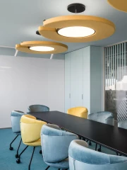 Gap round griestu lampa