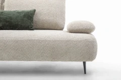 Fanny — Modular sofa with organic shapes, sliding backrests, and adjustable armrests