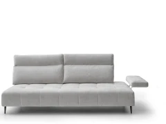 Joplin — Quilted modular sofa with adjustable headrests and armrests, and sliding backrests