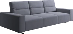 Hampton sofa with adjustable back and storage on the right side