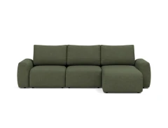 Norum Sofa Bed Chaise With Chunky Arms