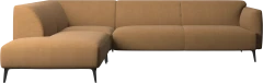 Modena corner sofa with lounging unit