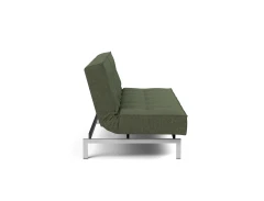Splitback Chrome Sofa Bed